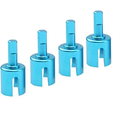 Imagem de ShareGoo Liga de Alumínio Dianteira e Traseira Caixa de Velocidades Junta Copo Diferencial Compatível com Tamiya TT01 TT01E TT02 1/10 RC Drift Car Upgrade Parts