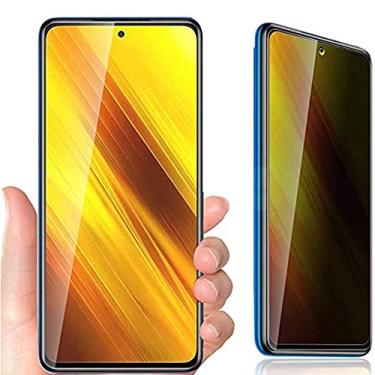 Imagem de Película 3D Vidro Anti-Espião Privacidade para Xiaomi POCO X3 X3 NFC X3 Pro