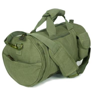 Imagem de bolsa tabular para academia de ombro e mão pequena lona resistente - k