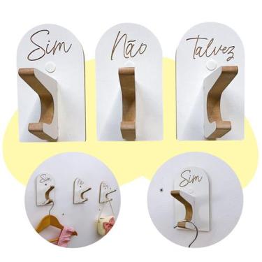 Imagem de 6 Ganchos infantil Provador de loja roupas boho capela arco - Souvenir