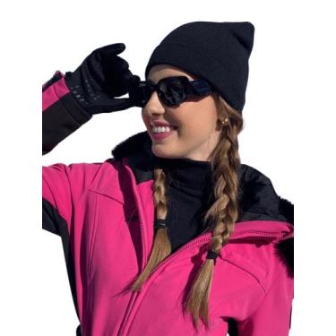 Imagem de Óculos Feminino De Sol Diamond Lentes Proteção UV400 Com Case Antiqued