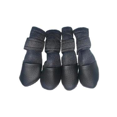 Imagem de Sapatinho cachorro Grande - Botinha pet - Napatinha, Preto