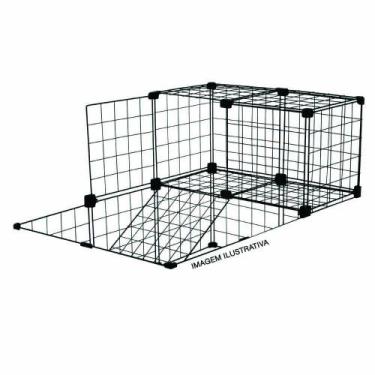 Imagem de Segundo Andar Do Cercado Para Porquinho Da ÍNdia De De 60x90 - IGUANNA