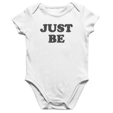 Imagem de Body Bebê Algodão Just Be - Foca na Moda, Branco, G