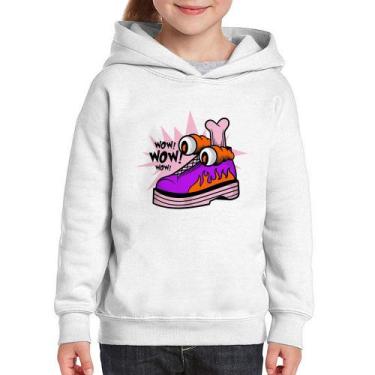 Imagem de Moletom Infantil Forever Cool - Foca na Moda, Branco, 10
