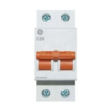 Imagem de Disjuntor Bipolar Bifasico Din Ge 10a,16a,20a, 25a,32a