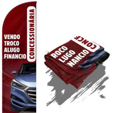 Imagem de Bandeira Para Wind Banner (só tecido) Concessionária - Fadrix