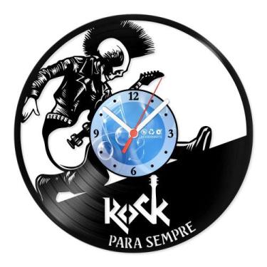 Imagem de Relógio De Parede Disco Vinil Música - Rock Sempre - VMU-089 - Moderna