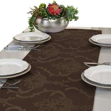 Imagem de Caminho Trilho De Mesa Decorativo 1,40m X 0,40m Jacquard - Actual Deco