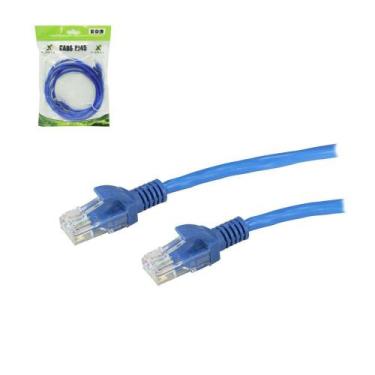 Imagem de Cabo de rede / internet rj45 x rj45 x-cell 2m - BAZZI