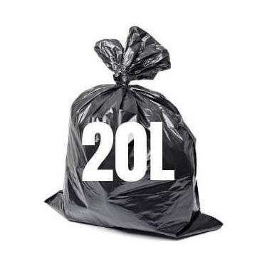 Imagem de Fardo De Saco De Lixo Preto 20l C/ 500un - HIGIPACK