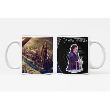 Imagem de Caneca John Snow Game Of Thrones - Like Geek