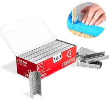 Imagem de Grampo Para Grampeador Manual Rapid 13/06 5000 Pçs Chaparrau - Tapeçar