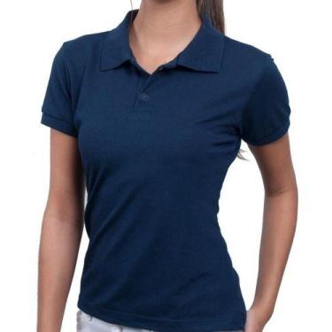 Imagem de Camisa Polo Feminina Camiseta Gola Atacado Uniforme Piquet - Vesttuari
