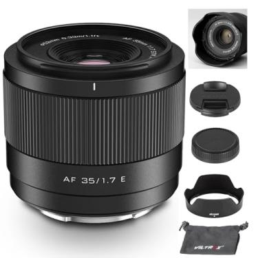 Imagem de VILTROX 35mm F1.7 E-Mount APS-C para Sony E, STM Lente de foco automático para Sony E-Mount câmera FX3 A7C A7RII A7SII A7II A7RIII A7IV A7RIV A9 A1 ZVE1 A93 A6700 A6600 A6500 A6400 ZV-E10 FX30