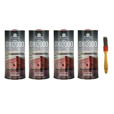 Imagem de Kit 4 OXI2000 Vbrasil Oficial Antiferrugem Anticorrosivo