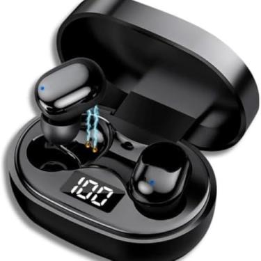 Imagem de Fones de Ouvido Auriculares DIY com Temporizador, Fones de Ouvido E6S E A6s Bluetooth 5.0 Compatível com todos os aparelhos, Sem Fio para Homens e Mulheres. (Aleatória)