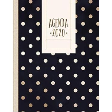 Imagem de Agenda 2020: Grande Planner Calendario, Journalier Annuale, Mensile e Settimanale, To Do List + 45 Pagine Griglia a Punti - Agende Giornaliera A4, Dotted Notebook Journal 12 Mesi da Gennaio - Dicembre
