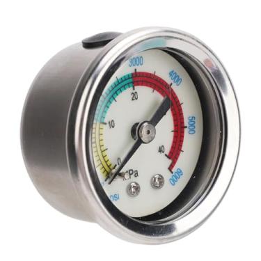 Imagem de Medidor de Pressão da Bomba de Ar, Testador de Pressão de Ar do Cilindro de Aço Inoxidável Bombas de Alta Precisão Equipamento de Fonte de Ar para Bombeamento de Pneus Mergulho