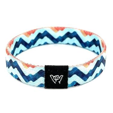 Imagem de Hang Loose Bands Pulseira Southwestern para homens, mulheres e adolescentes - NOVAS estampas! Impressão tribal confortável e pulseiras Boho - Pulseira reversível estilo ocidental - Pulseira de joias