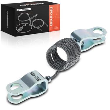 Imagem de A-Premium Cabo de liberação de trava do capô dianteiro sem alça compatível com Chevrolet C6500 C7500 Kodiak 1997-2002 e GMC C6500 C7500 Topkick 1997-2002, 6,7 polegadas, substituição # 15708316