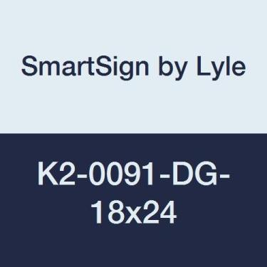 Imagem de SmartSign Placa "Visitor Parking - We are Glad You are Here!" | 45.7 cm x 61.0 cm 3M Diamond Grade Reflective Aluminum