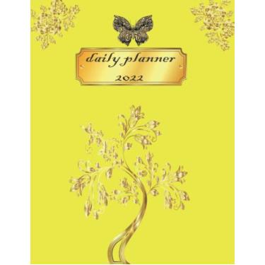 Imagem de daily planner 2022 floral: size: 8.5 × 11 in (21.59 × 27.94 cm) Cover: bright pager :120