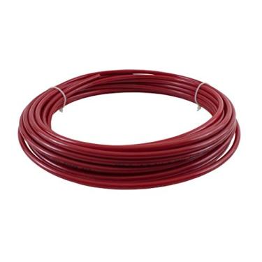 Imagem de Mytee Products 3/8" Od X 100' Vermelho Sae J844 Nylon Tubo de Freio A Ar Aprovado por Ponto | Mangueira Pneumática de Linha de Ar de Nylon para Sistema de Freio A Ar