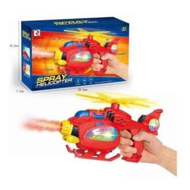 Imagem de Helicóptero Spray Fumaça De Água Brinquedo Com Som E Luz - ATACAREJO S