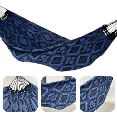 Imagem de Rede De Descanso Dormir Grande Indiana Reforçada - Itens Casa Têxtil, 