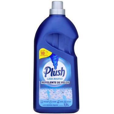 Imagem de Lava Roupas e Tecidos Sabão Líquido Repelente de Pêlos 1,5L Plush
