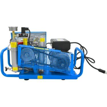 Imagem de TUDIVING-4500Psi/300Bar/30Mpa Compressor de ar de mergulho, compressor de ar PCP, compressor de mergulho de alta pressão para enchimento de rifle PCP/pistola de ar de paintball (220V Manual)