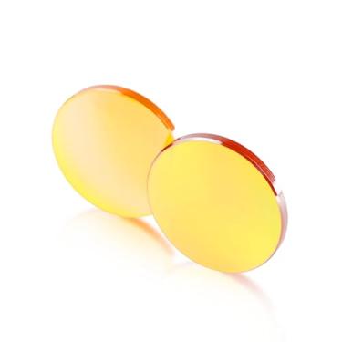 Imagem de Lente de focagem a laser CO2, lente de focagem de seleneto de zinco, diâmetro 12/16/18/20 mm, distância focal F25,4/38,1/50,8/63,5 mm, lente de máquina de entalhe para marcenaria. (Diâmetro: 20 mm