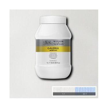Imagem de Tinta Acrílica Winsor & Newton Galeria 1Litro 644 Titanium White