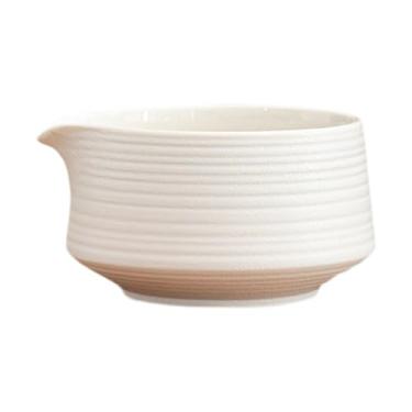 Imagem de IEUDNS Chawan para Mistura de Matcha com Bico em Porcelana, branco