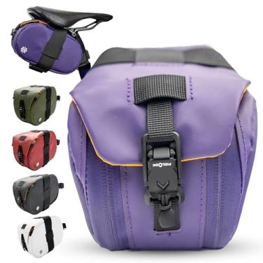 Imagem de Lumiere & Co. Bolsa para assento de bicicleta, bolsa de selim de bicicleta, bolsa de selim de bicicleta, bolsa de bicicleta embaixo do assento, bolsa de selim, bolsa de selim de bicicleta, bolsa