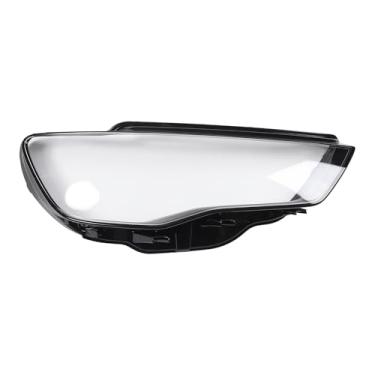 Imagem de VekAuto Capa de lente de farol capa de lente transparente para Audi A3 2013-2015 preta, peça transparente 1 peça frontal direita carro