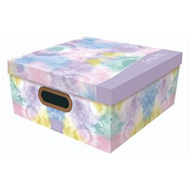 Imagem de Caixa Organizadora Tie Dye Grande Sunnyday - Day 35X35X16CM, Protêa, 2221.01.0005