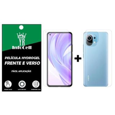 Imagem de Película Gel Hydrogel HD Frente E Verso para Xiaomi Mi 11 Lite - YR In