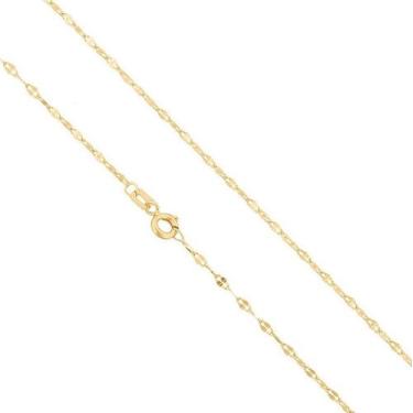 Imagem de Colar Cordão Corrente Feminina 45cm Coffee De Ouro 18k - DR Joias