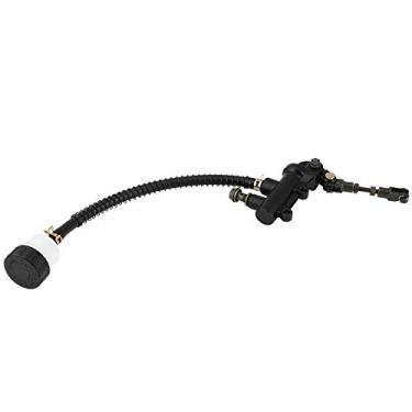 Imagem de Bomba de freio de pé traseiro, cilindro mestre hidráulico, reservatório de bomba de freio traseiro para a maioria das motocicletas, SUVs e veículos todo-o-terreno