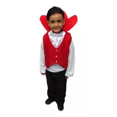 Imagem de Fantasia Vampiro Bebê Drácula Infantil Masculino Halloween (2)