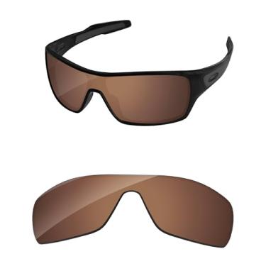 Imagem de PapaViva Lentes de reposição para Oakley Turbine Rotor OO9307 Óculos de sol marrom cobre