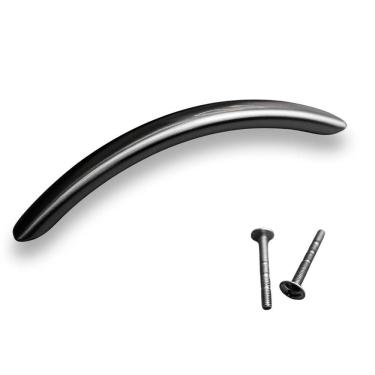 Imagem de Puxador Móveis Alumínio Acetinado Sem Friso 128mm 211 Pauma