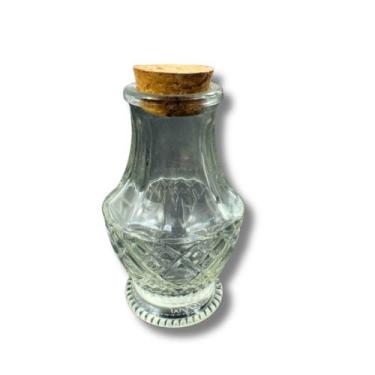 Imagem de Garrafinha Triangular De Vidro Com Rolha Arranjo Floral - FLORA  FULL