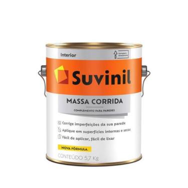 Imagem de Massa Corrida Suvinil 5,7kg - SUVINIL - B.S.- MONZA JP