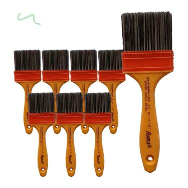 Imagem de Pincel Detalhamento Automotivo Gold 317 Roma 2.1/2 Pol - 8 Unid