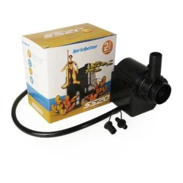Imagem de Bomba Submersa 1,40m Coluna Dágua 520l/h Para Fontes Hidroponia - 220V