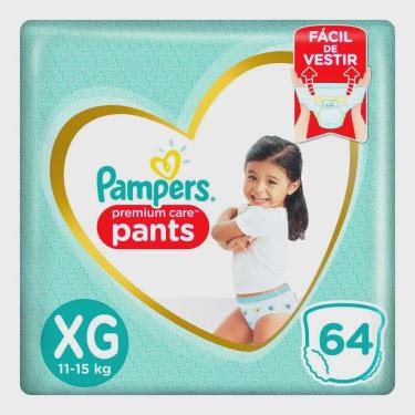 Imagem de Fralda Descartável Pampers Premium Care Pants xg 64 Unidades