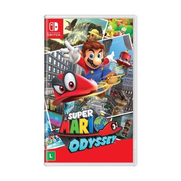 Imagem de Super Mario Odyssey Switch Nacional Lacrado